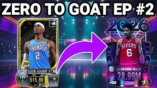 Opening FREE Packs To Build A GOAT Team in NBA 2K Mobile Episode 2