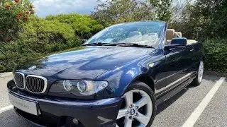 A Superb E46 BMW 320 CI SE Automatic Convertible, with only 69,200 miles - SOLD!