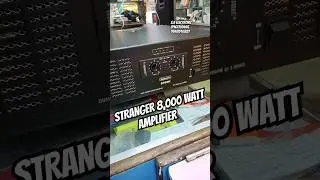 Stranger 8,000 Watt Amplifier..#stranger #amplifier