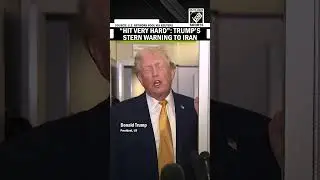&ldquo;Hit very hard&hellip;&rdquo;: US President Donald Trump warns Iran over protester killing