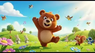 The Wobbly Bear | Funny Dancing Bear Song for Kids