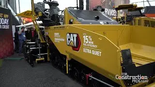 Cat Paving Brings Compaction Automation, Thermal Mat Imaging to Conexpo