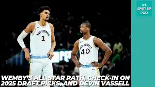 Ep. 22: Wemby's All-Star Path, Check-in on 2025 draft picks, and Devin Vassell