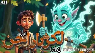 The Honest Woodcutter & The Mysterious Genie | A Powerful Islamic Moral Story #Ahstoryzone