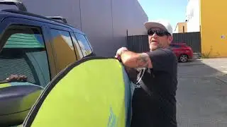 How to secure your SUP to your car