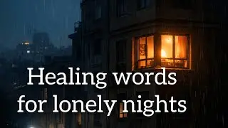 Ten Motivation Quotes for a Lonely Night | Calm Words for When You Feel Alone