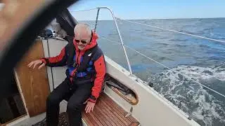 Maxi 95 Timara sailing from Visby, Gotland to Ronneby.