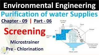 Screening & Microstrainer | Purification of Water |  Part - 06 | Environmental Engineering