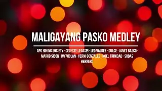 🎤 Pinoy Christmas Karaoke | Medley: Maligayang Pasko, Namamasko, Ang Pasko’y Sumapit, and More! 🎄🎶