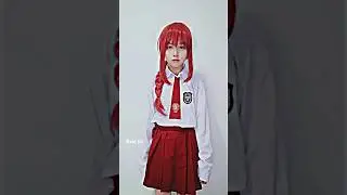 MAKIMA SD VERSI ANIME VS COSPLAY 🗿 #shorts #anime #viral
