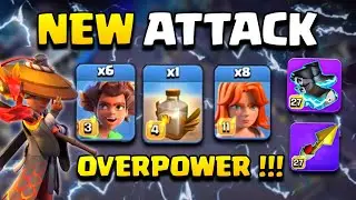 New RC Charge + Root Rider Attack Th17 Max ✨ | Best Th17 Attack Strategy | Clash of Clans