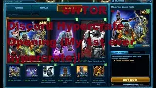 SWTOR - Opening 26x Discord Packs (My First Ever Hypercrate too!)