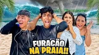 FURACÃO NA PRAIA!! *olha oque aconteceu