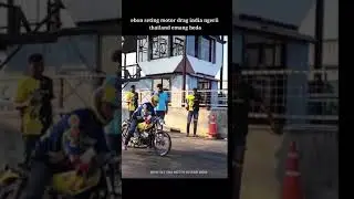 dunia balap semakin panas ebon setting motor india #thailand #indonesia #india #viralshorts