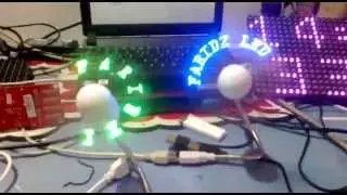 Programmable Messages Fan Led