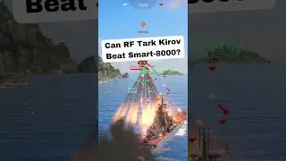 KIROV vs SMART 8000🔥 Modern Warships #shorts