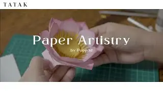 See an artist use paper engineering to create a delightful surprise | Popp3d