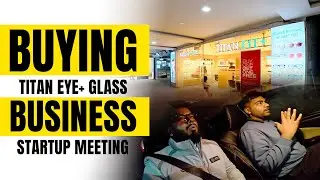 Buying Titan Eye+ Eyeglasses | New Startup Business Meeting Vlog | Ashu arnav #tranding