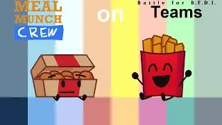 If Meal Munch Crew Characters were on BFB Teams