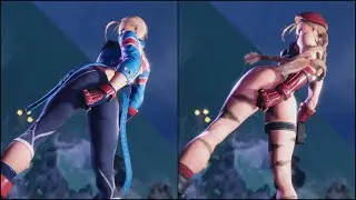SF6: Cammy White's Win Pose (Outfits 1 & 2 + Colors)