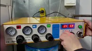 Powder coating gun set 喷枪视频