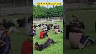 NCC NEW ADMISSION 2025 #crpf #cisf  #nccgirls #bsf #army #motivation #police #motivation #commando