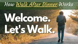 Walk After Dinner Outdoor exercise - Get fit with Virtual Outdoor Walking Workouts!