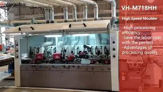 VH M718HH 4-side moulder four side planer for solidwood