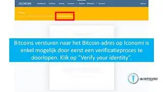 Stap 1: Een account op Iconomi aanmaken.