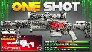 *NEW* #1 BEST ONE SHOT SNIPER META LOADOUT for WARZONE BO7! (Best Hawker HX Class Setup in COD WZ)