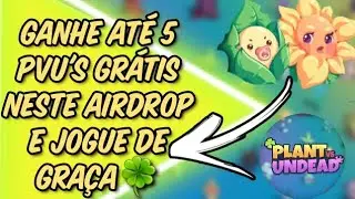 GANHE PVU GRATIS No Airdrop Coinmarketcap - E NOSSO NFT DO JOGO De $519,98 Reais
