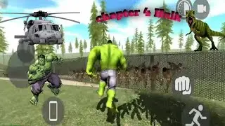 #😈 Chapter 4 Extreme Battle | Hulk vs Dinosaur | Action Packed Gameplay 🔥
