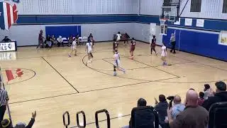 Eighth grade versus licking Heights second quarter