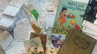 Vintage book & ephemera haul // some big wins!