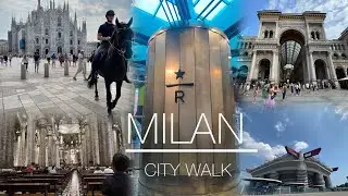 City walk in Milan (Summer)