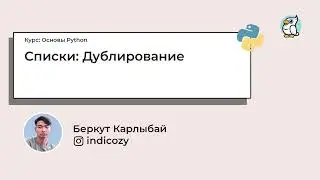 Основы Python: lists copy