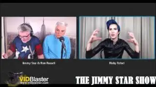 Singer/Performer Ricky Rebel \ @DrJimmyStar @RonRussellShow #ROKU #jimmystarshow