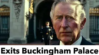 King Charles III Walks Out of Buckingham Palace || Emotional Stories ||