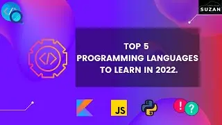 Top 5 Programming languages for students in 2022. || According to Stack Overflow's survey.