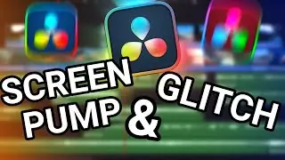 a NEW Glitch and Screen Pump Effect - DaVinci Resolve Plugin