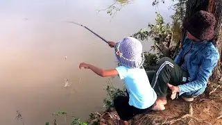 Video Fishing Rod | Traditional Village Fishng | Amazing Catching Fish #fishing