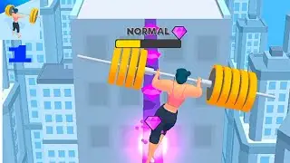 Weight Runner 3D - Gameplay Walkthrough Part 1 Levels 1- 5(Android, iOS)