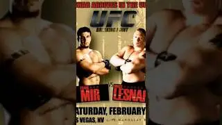 Brock Lesnar X Frank Mir: #UFC81 Breaking Point