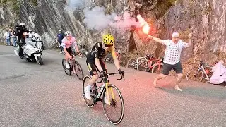 Phénoménal ! Tadej Pogačar décroche Jonas Vingegaard sous mes yeux, la revanche de Pogi à Cauterets