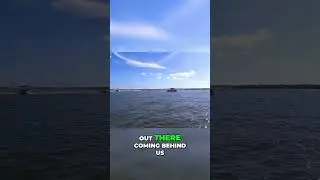 Boating Fail: Hit Ground on Hidden Sandbar! #shorts