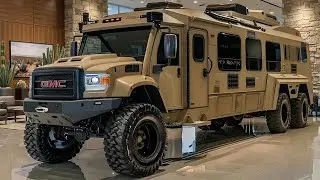 Неуязвимая роскошь &mdash; бронированный кемпер GMC Savana 2026 года, способный выдержать что угодно.