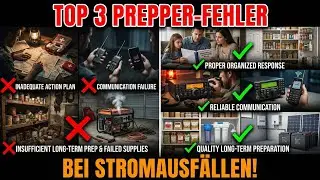 5 Fehler, die Preppers bei Netzwerkausfällen machen
