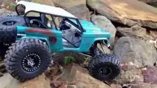 Custom built Axial Wraith Ford Bronco w/Ultra4 styling.