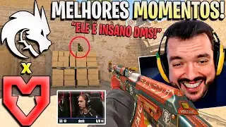 SEMIFINAL ESPETACULAR!🔥SPIRIT x MOUZ - (MELHORES MOMENTOS) BLAST BOUNTY 2025 - (GAULES)
