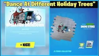 Dance At Different Holiday Trees - Christmas Trees Location - EASY GUIDE - Operation Snowdown